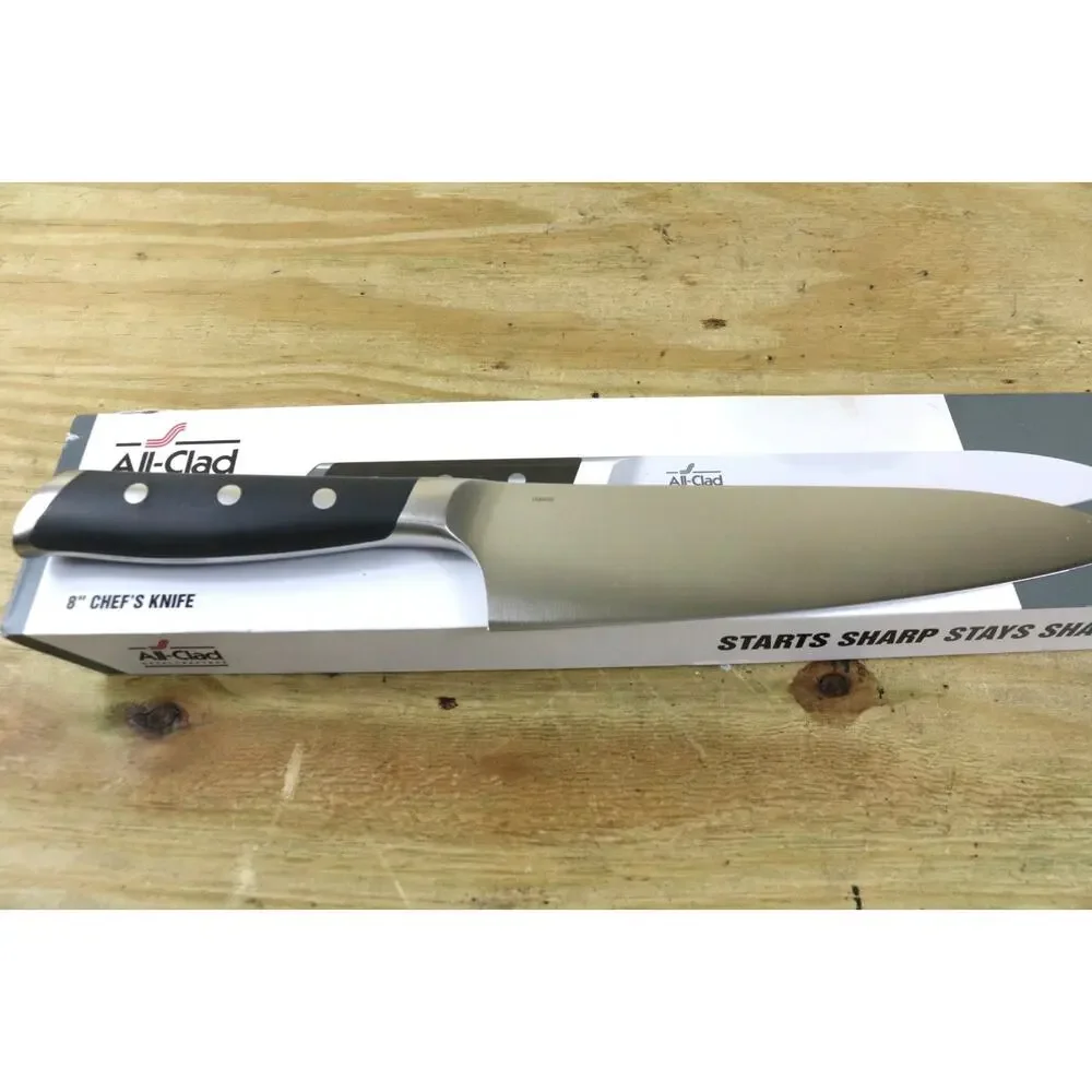 New ALL Clad Stainless Steel Chef's Knife 8